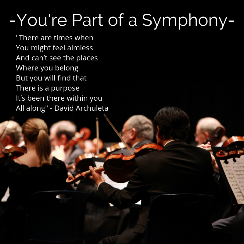 You're Part of a Symphony
