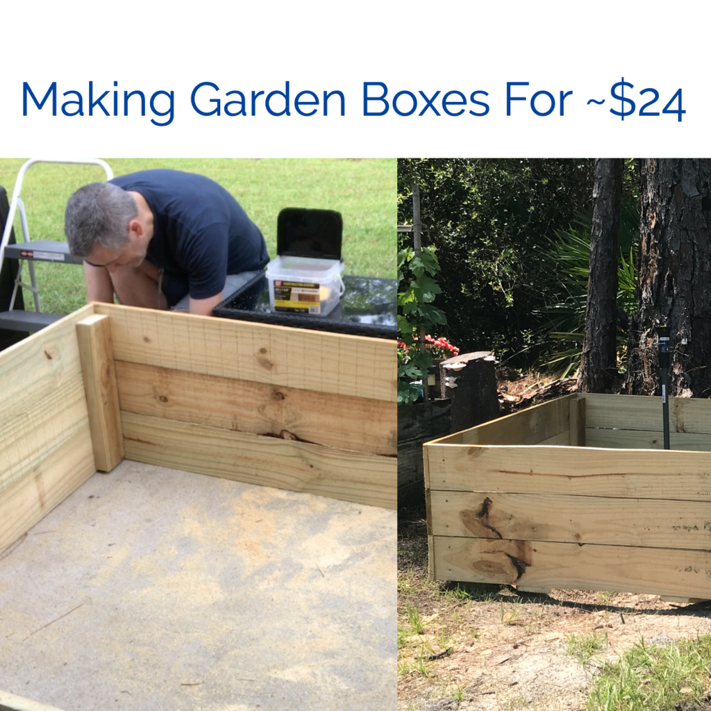 Ben shares how he built his garden boxes