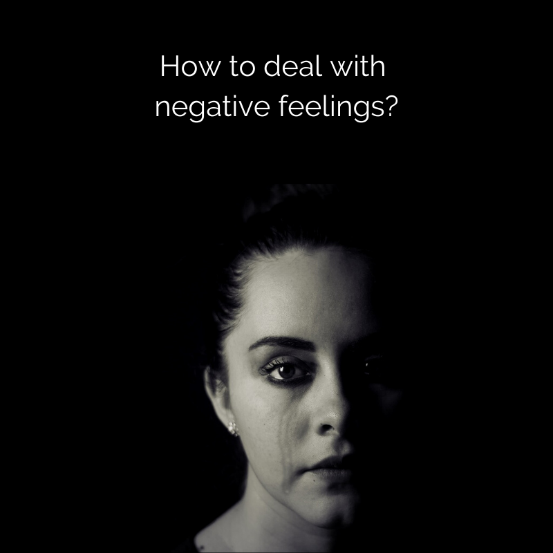 Let those negative feelings easily come and go.