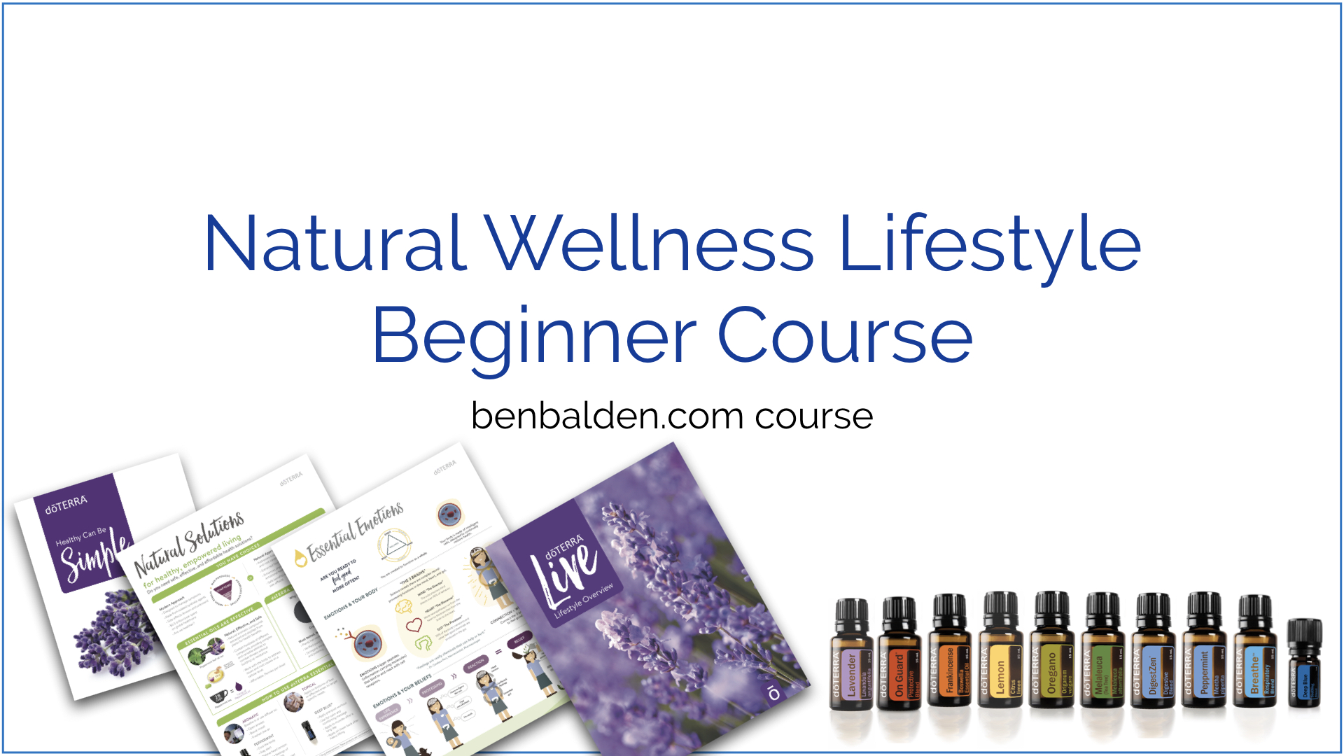 Natural Wellness Lifestyle Beginner Course