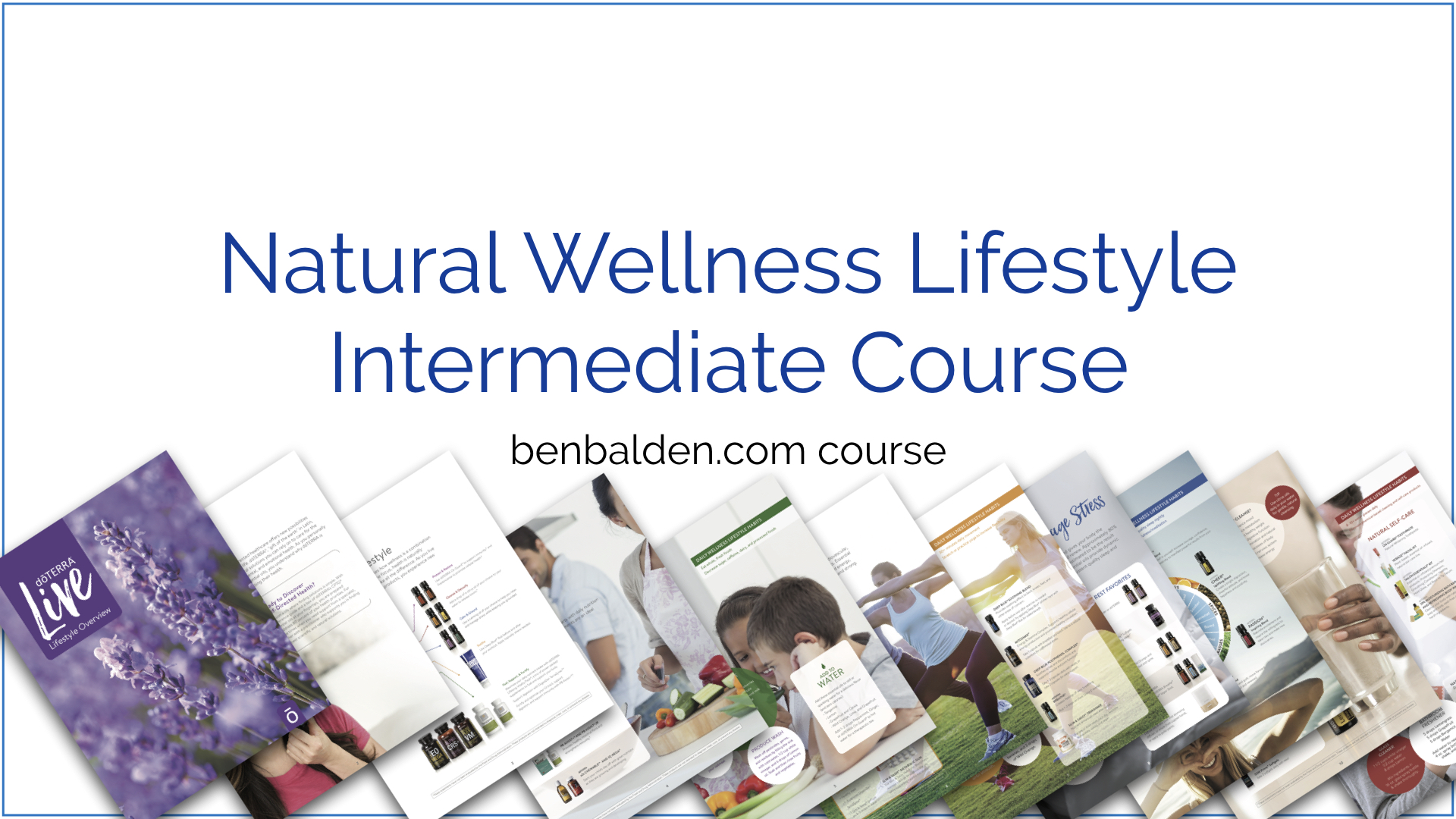 Natural Wellness Lifestyle Intermediate Course