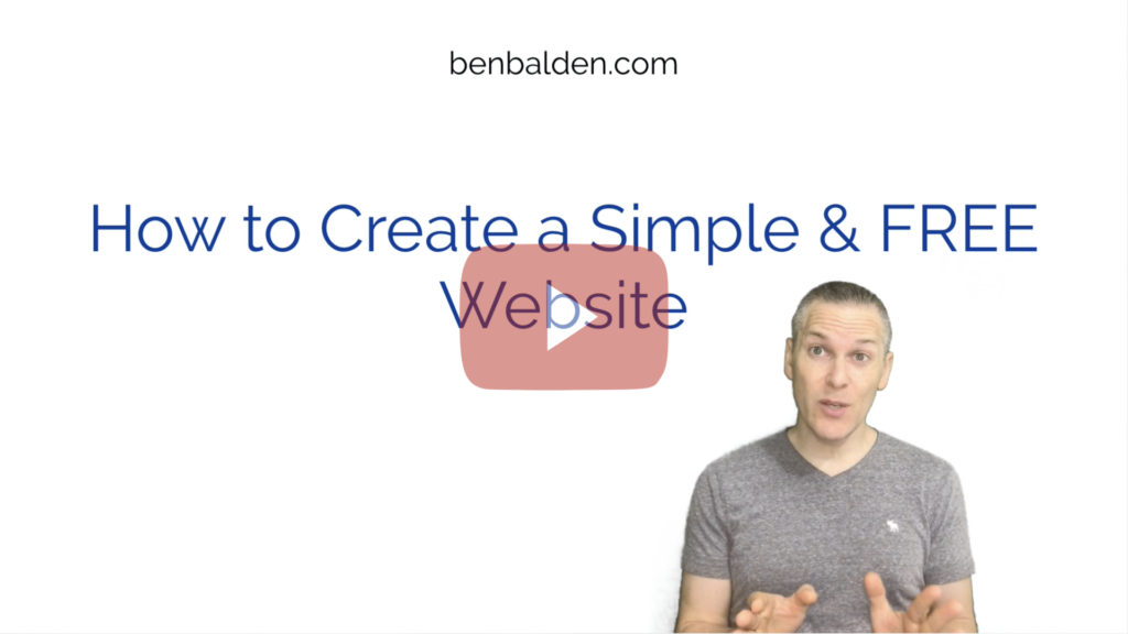 Want a website without the fuss?  Here is a simple way you can easily build a great website for free!