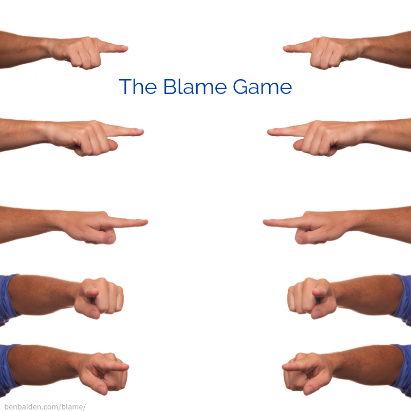 Are you losing powers to blame?  It's your fault!