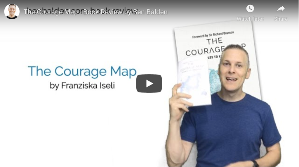 Let me tell you about this great little book, The Courage Map